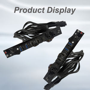 Cable de panel frontal <span class=keywords><strong>USB</strong></span> Dual <span class=keywords><strong>USB</strong></span> 3,0 y <span class=keywords><strong>USB</strong></span> 2,0 Cable de extensión de conexión de placa base Cable extensor de salida de entrada de Audio para caja de PC - Product Image 6