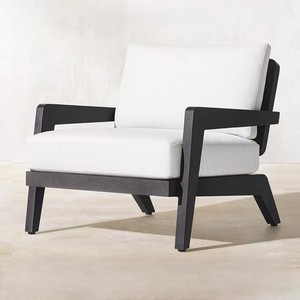 Divano <span class=keywords><strong>da</strong></span> Esterno per Patio e Terrazza, Stile Nordico, Moderno e Semplice, con Rivestimento Rimovibile Impermeabile e Anticorrosione - Product Image 6