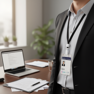 Cordón Personalizado ILAN de 45 cm con Clip para Tarjeta de Identificación, Accesorio Elena, 8 Piezas - Product Image 2