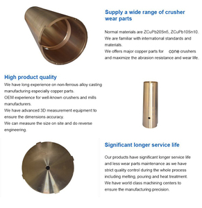 บูชชิ่งบรอนซ์ชิ้นส่วนเครื่องบดกรวยไฮดรอลิกให้ผลตอบแทนสูง - Product Image 2