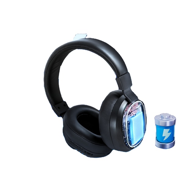 High Quality 2.4g Wireless Dual-Mode Computer Gaming Headset Best-Selling CLS-X09 Black Music Headset Wholesale Price Made Metal