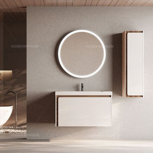 Presa di fabbrica piccolo lavello singolo mobili galleggianti vanità per il bagno - Product Image 2