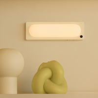 2025 nouveau moderne blanc LED veilleuse sans fil sous armoire capteur de mouvement pour cuisine escaliers App contrôle pour chambre