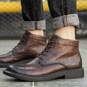 Zapatos Casuales de Hombre Premium, Diseño Clásico y Moderno con Degradado, Punta Descubierta, Impermeables, Suela de Goma, para Otoño e Invierno, Siempre a la Moda - Product Image 1