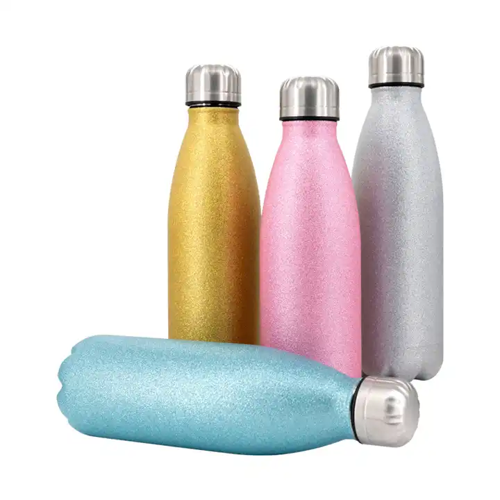 Custom Stainless Steel Blender Bottle, Glitter Blender Bottle