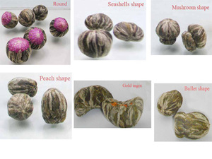 Bolas de Té Verde de Jazmín y Lirio Hechas a Mano, Té Saludable con Certificación ISO en Bolsa de Regalo - Product Image 6