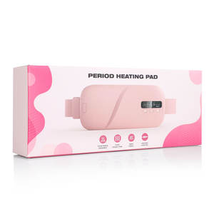 Cinturón de Masaje Vibratorio Inalámbrico Inteligente con Compresión Caliente para el Cuidado de la Cintura y el Abdomen, Cinturón Menstrual Calentador para el Vientre - Product Image 3