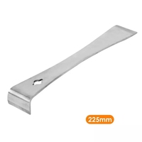 Couteau-racleur multifonctionnel pour ruche en acier inoxydable CHINABEES avec trou de suspension, équipement apicole, accessoire d'apiculture 4.8