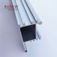 Rail de guidage d'ascenseur AT120 pour seuil de porte DX5, longueur 1650-1810 mm, ouverture de porte 800-900 mm
