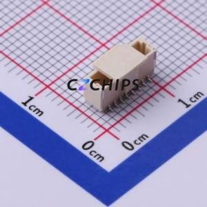 WF10008-02201 Wire-to-Board Pin Header SMD,P=1mm Connector 1x8P 1mm Vertical Mount 8P - Product Image 1