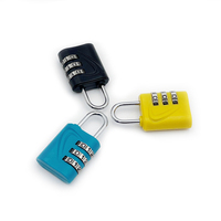 Cadenas à combinaison à 3 chiffres en alliage de zinc, corps métallique, serrure à code pour valise, bagage, sac de voyage