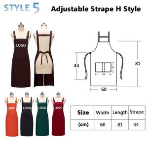 Tablier <span class=keywords><strong>de</strong></span> chef en tissu <span class=keywords><strong>de</strong></span> coton sur mesure professionnel tablier <span class=keywords><strong>de</strong></span> <span class=keywords><strong>cuisine</strong></span> logo personnalisé - Product Image 6