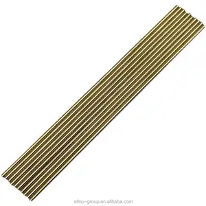 Factory gold plating 1.5/1.7 mm Gold spot welding needle Brass Weld Electrode Brazing Copper Welding Rod for battery welder