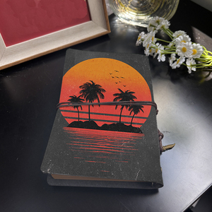 Cuaderno A6 hecho a mano con hermosa cubierta Perfecto para estudiantes de Maestría en Sociología Ideal para guías de entrevistas y Ethnogra - Product Image 3