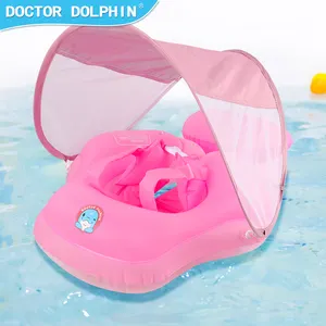 Bambini gonfiabili Baby Swim Float Water Fun Pool Toys nuoto Baby Float anello di nuoto piscina anello galleggiante per bambini con baldacchino