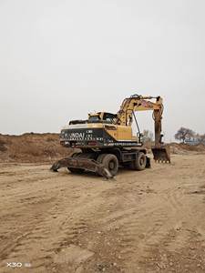 Excavadora de orugas multifunción de Corea Original usada Hyundai 210-9 de alta eficiencia Hyundai en buenas condiciones a la venta - Product Image 4