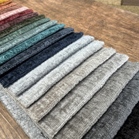 Tissu d'ameublement, matière première textile, recyclage, polyester, chenille, tissu pour canapé, Ness
