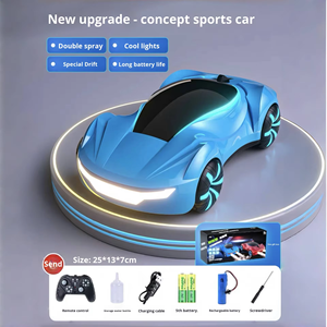 <span class=keywords><strong>Voiture</strong></span> télécommandée de drift pour enfants de qualité industrielle - Châssis sport en plastique, 4x4, détection gestuelle et double pulvérisation, modè<span class=keywords><strong>le</strong></span> de course - Product Image 5