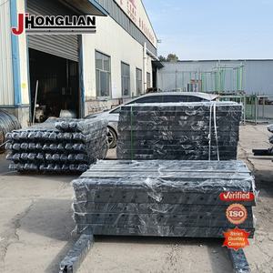 Recinzione in Acciaio Zincato <span class=keywords><strong>con</strong></span> Parte Superiore Piatta Personalizzata, Cancelli in Ferro per Giardino Esterno, Design di Recinzioni in Acciaio - Product Image 3