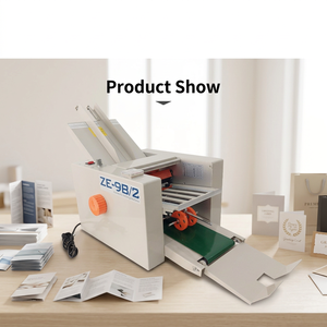 <span class=keywords><strong>Plieuse</strong></span> de papier automatique LTPK Stable Running ZE-9B/2, 80 m/min, largeur de travail 210 mm, pour le traitement manuel des prospectus et des lettres - Product Image 2