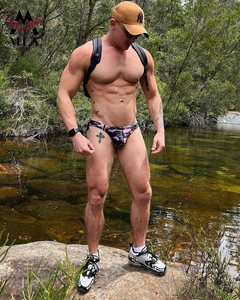 Sous-vêtements sexy sans couture <span class=keywords><strong>de</strong></span> bonne qualité, slip <span class=keywords><strong>de</strong></span> <span class=keywords><strong>bain</strong></span> transparent respirant à séchage rapide pour hommes - Product Image 6