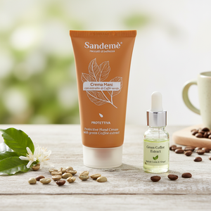 Tubo da 50 ml di disinfettante per le mani Sandem con estratto di caffè verde - Product Image 3