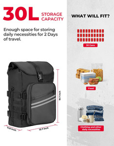 Muestra Gratuita de Cesta para Bicicleta, Bolsa de Manillar, Soporte para Ciclismo, Bolsa Extraíble para Mascotas, Bolsa Delantera para Bicicleta - Product Image 4