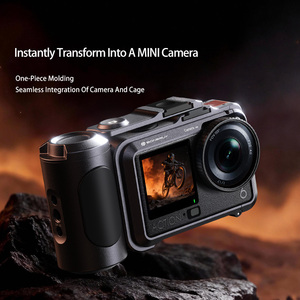 <span class=keywords><strong>Cage</strong></span> de caméra magnétique détachable Boneruy DJ-6 pour DJI Action 6, support léger en aluminium pour les voyages et les prises de vue en extérieur - Product Image 1
