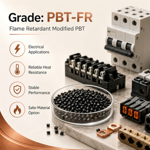 เม็ดพลาสติกโพลีเมอร์เกรดฉีดขึ้นรูปความแข็งแรงสูงชนิดเสริมแรง FX PBT GF30 - Product Image 5