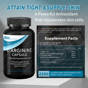 Capsule d'Arginine L pour Hommes, Vente Chaude, Soutien aux Acides Aminés, Précurseur d'Oxyde Nitrique pour la Vascularité et l'Endurance - Product Image 5