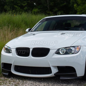 ลิ้นกันชนหน้ารถยนต์ ตัวกระจายลมแบบมุมเอียง สปอยเลอร์ป้องกัน สำหรับ BMW ซีรีส์ 3 E90 E91 E92 E93 M3 ปี 2006-2013 อุปกรณ์ตกแต่งรถยนต์ - Product Image 5