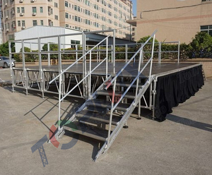 Truss de escenario de aluminio usado a la venta, escenario portátil para conciertos - Product Image 5