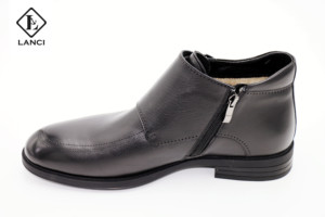 LANCI Bốt Thường Ngày Tăng Da Ấm Áp Mùa Đông Chất Lượng Cao 2023 Bốt Da Thật Cho Nam - Product Image 3