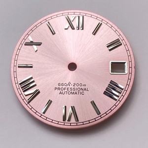 NH35 nuovo quadrante Log 28.5mm datario romano con stampa solare parti di orologi - Product Image 6