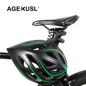 Cadena <span class=keywords><strong>Antirrobo</strong></span> para Motocicleta y Bicicleta AGEKUSL, Candado de Seguridad con Contraseña de 4 Dígitos, Cable de Alambre Plegable y Portátil - Product Image 3