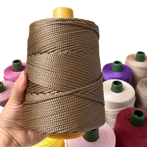 Bestseller: Filo di Poliestere <span class=keywords><strong>per</strong></span> Artigianato Fai-da-Te, Corda <span class=keywords><strong>per</strong></span> Uncinetto e Macramè, <span class=keywords><strong>per</strong></span> Decorazioni da Parete, Borse, Scarpe, Cappelli, Tappeti - Product Image 3