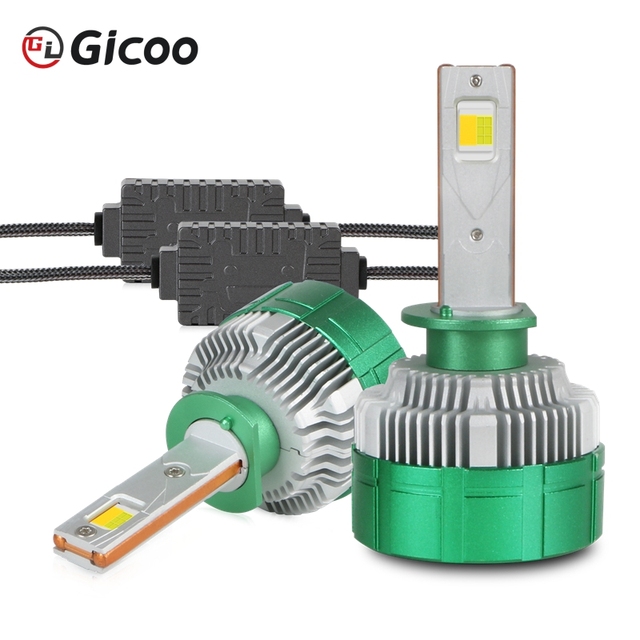 9005 Hb3 Dual Color Fog Light Car Light Match Remote Control 150W Set Waterproof H4 H1 H3 H7 H11 Led Headlight Bulbs