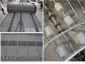 Banda Transportadora de Malla Metálica Tejida de Grado Alimenticio, Resistente al Calor, con Servicios de Soldadura, Doblado y Corte - Product Image 6