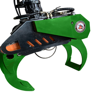 Lâm nghiệp máy móc Máy Xúc cây cắt cắt vật lộn Saw với thủy lực rotator, thủy lực gỗ log vật lộn với Chainsaw - Product Image 5