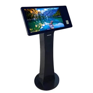 21.5Inch self -payment portable LCD touch screen kiosks display for Mall