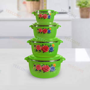Yjm2978a công suất 1 + 2 + 4 + 6L nhà máy hotsale bề mặt in lẩu Bộ thực phẩm ấm hơn foodwarmer container lẩu thực phẩm ấm hơn Bộ - Product Image 4