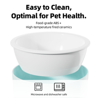 Bol réglable pour animaux de compagnie Mangeoires de qualité supérieure pour le confort et la commodité Bol pour chat surélevé personnalisé