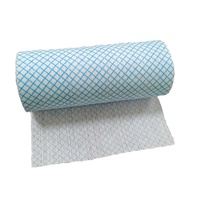 Robuste Mehrzweck-Küchenwischtücher, fusselfrei, umweltfreundlich, aus Polyester+Viskose, Vliesstoff-Wischtuchrollen