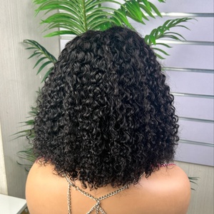 100% Ready to Ship Wholesale 5x5 Lace Closure Kinky <b>Wigs</b> Peruvian Virgin Hair <b>Human</b> Hair <b>Wigs</b> for Black Women - Product Image 1