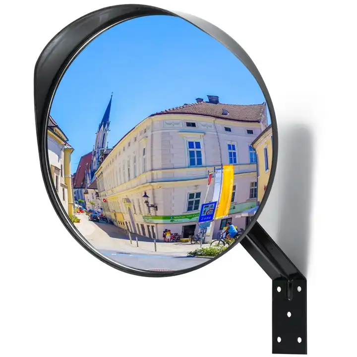 30cm Wide Angle Security Curved Convex Road Traffic Mirrors Safety