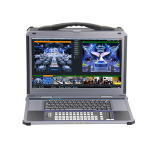 Mezclador de video Switcher 1080p Codificador Equipo de estudio de radio Radiodifusión Estación de televisión Transmisión en vivo todo en uno - Product Image 6
