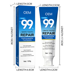 <span class=keywords><strong>Pasta</strong></span> <span class=keywords><strong>Dental</strong></span> CHIC BEAUTE con Nano-Hidroxiapatita, Sabor a Menta Natural, Sin Flúor, <span class=keywords><strong>para</strong></span> Blanqueamiento <span class=keywords><strong>Dental</strong></span> - Product Image 6