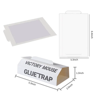 Vente en gros de papier colle non toxique piège à souris rongeur rat insecte panneau collant pour souris