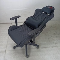 Chaise de jeu ASUS ROG RGB - Cuir synthétique ergonomique à dossier haut avec éclairage LED pour un confort tout au long de la journée