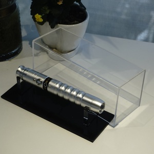 Nuevo Diseño Moderno, Caja de Exhibición para Sable de Luz de Acrílico Transparente Ecológico, a Prueba de Polvo, con Fácil Montaje para Almacenamiento en Escritorio - Product Image 2